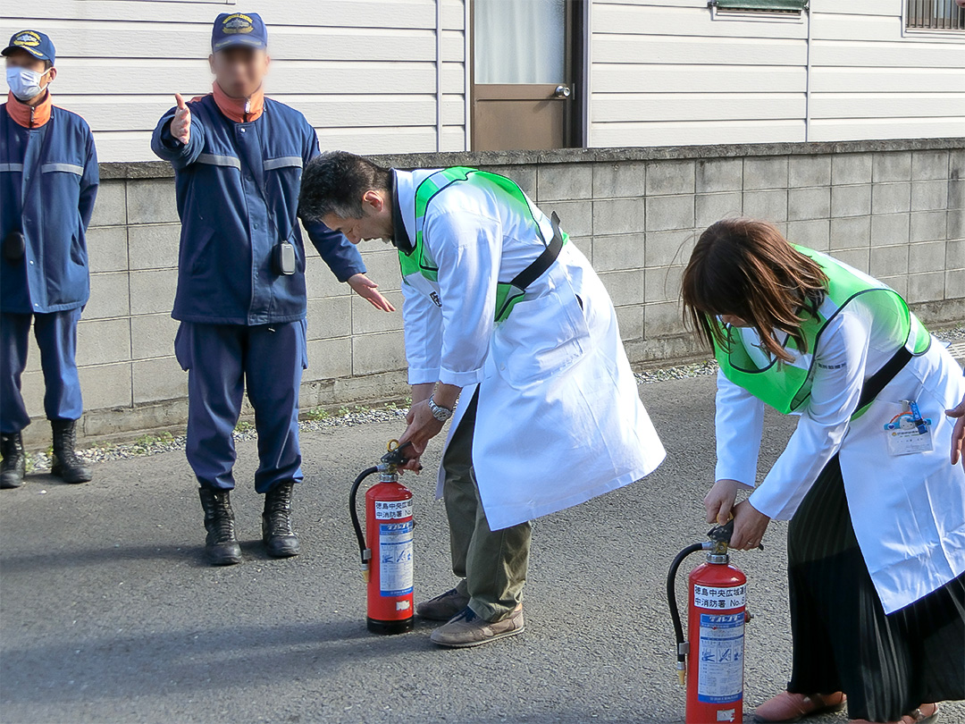 消火訓練