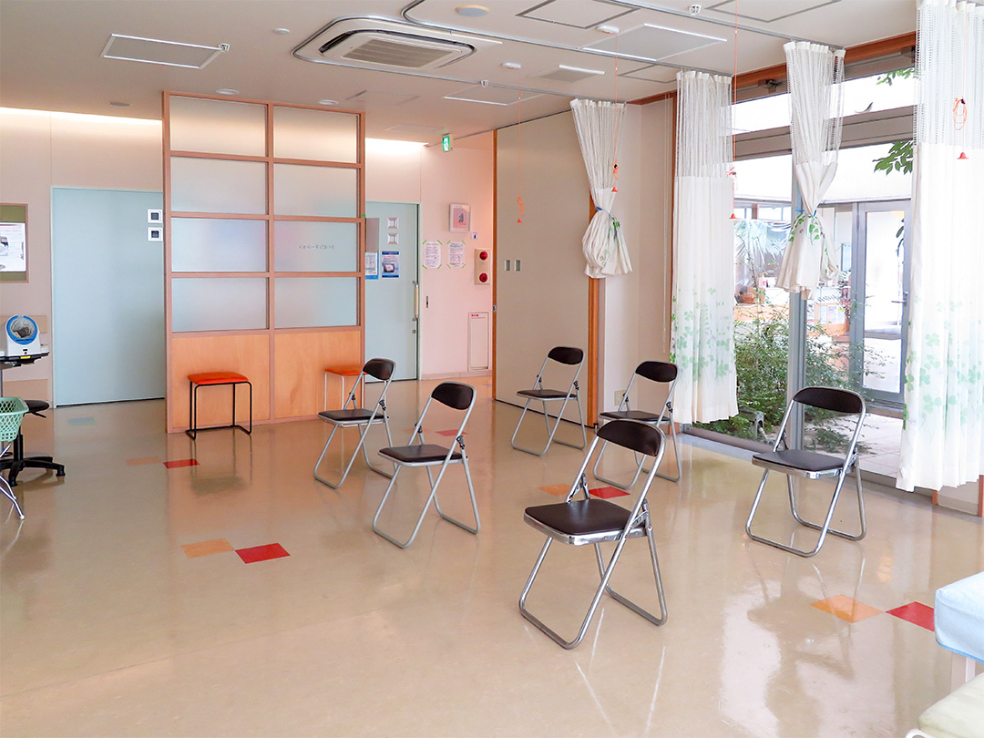 ワクチン待機室